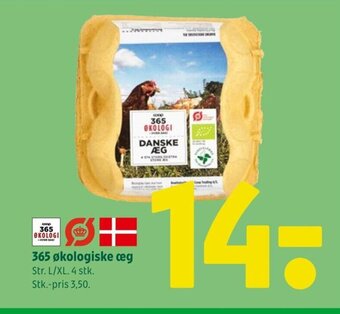 Coop 365 365 økologiske æg tilbud