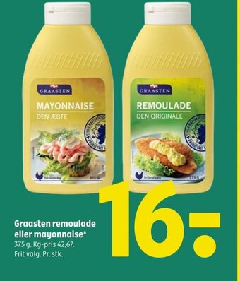 Coop 365 Graasten remoulade eller mayonnaise tilbud