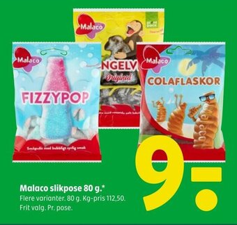 Coop 365 Malaco slikpose 80 g tilbud