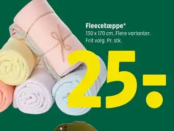 Coop 365 Fleecetæppe. tilbud