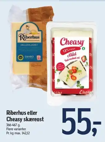 Føtex Riberhus el. cheasy skæreost tilbud