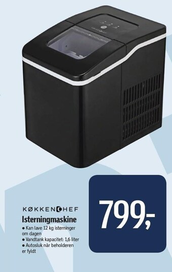 Føtex Isterningemaskine tilbud