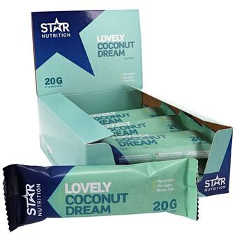 Star nutrition 12-pak proteinbar coconut dream