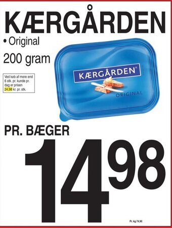 ABC Lavpris KÆRGÅRDEN tilbud