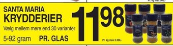 ABC Lavpris SANTA MARIA KRYDDERIER tilbud