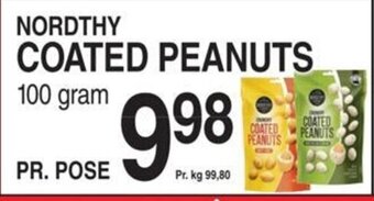 ABC Lavpris NORDTHY COATED PEANUTS tilbud