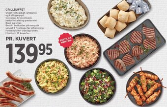 MENY GRILLBUFFET tilbud