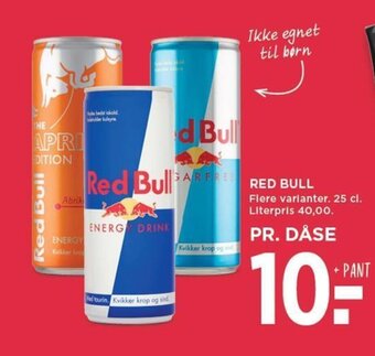 MENY RED BULL tilbud