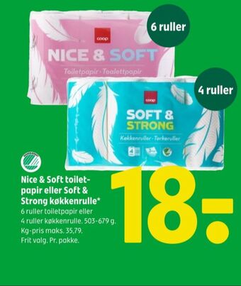Nice & soft toiletpapir