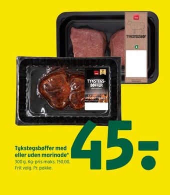 Coop 365 Coop oksetykstegsbøffer tilbud