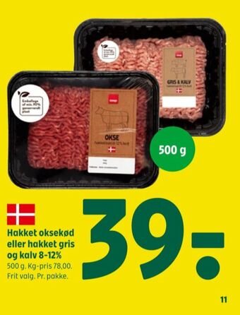 Coop 365 Coop hakket kalv og grisekød tilbud