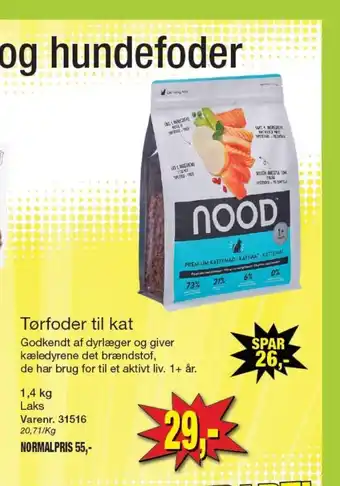 Harald Nyborg Nood kattefoder tilbud