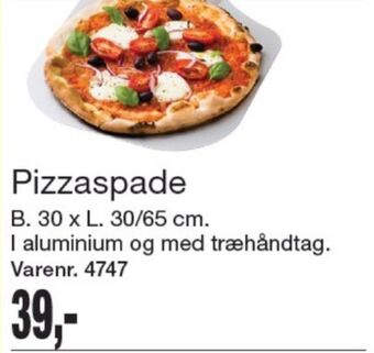Harald Nyborg Ukendt pizzaspade tilbud