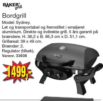 Harald Nyborg Baker grill grill tilbud