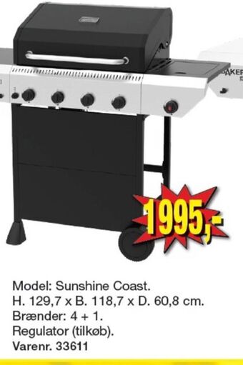 Harald Nyborg Baker grill gasgrill tilbud