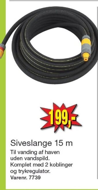 Harald Nyborg Hozelock siveslange tilbud