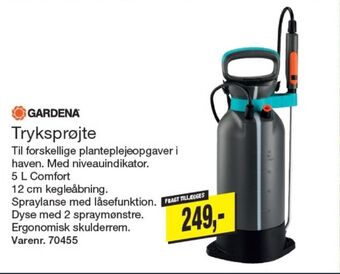 Harald Nyborg Gardena tryksprøjte tilbud