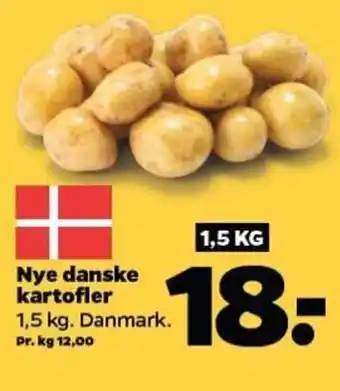 Netto Nye danske kartofler tilbud