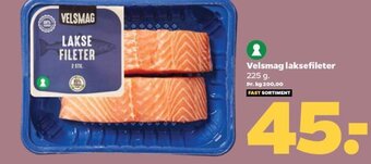 Netto Velsmag laksefileter tilbud