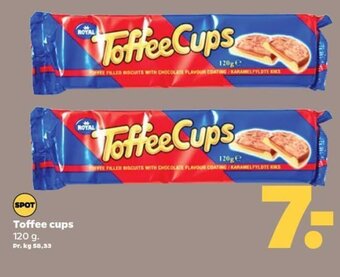 Toffee cups