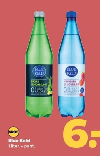 Netto Blue Keld 1 liter. + pant. tilbud