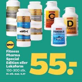 Netto Fitness Pharma Special Edition eller Lekaform tilbud