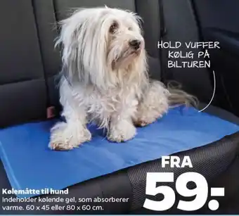 Netto Kolemåtte til hund tilbud