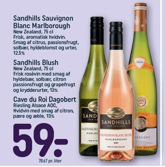REMA 1000 Sandhills Sauvignon Blanc Marlborough tilbud
