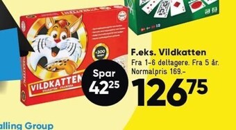 Bilka F. eks. vildkatten tilbud