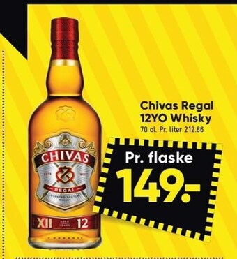 Bilka Chivas regal 12yo whisky tilbud