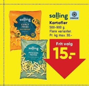 Salling kartofler