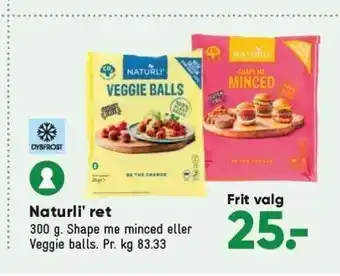 Naturli' ret