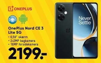 Bilka Oneplus nord ce 3 lite 5g tilbud