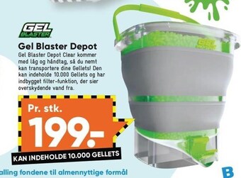 Bilka Gel blaster depot tilbud