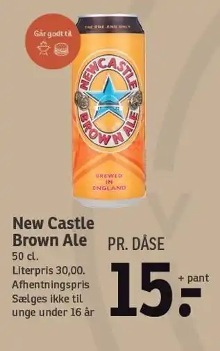 New castle brown ale