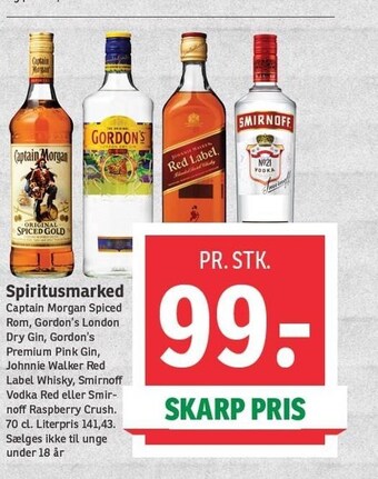 SPAR Spiritusmarked tilbud