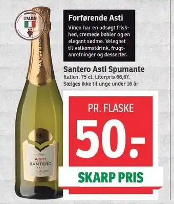 Santero asti spumante