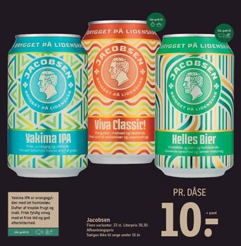 SPAR Jacobsen tilbud