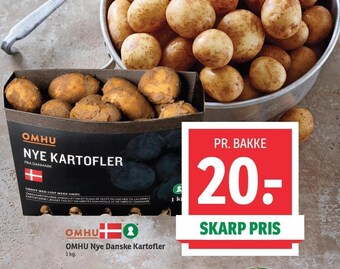 SPAR Omhu nye danske kartofler tilbud