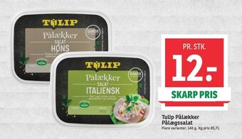 SPAR Tulip pålækker pålægssalat tilbud