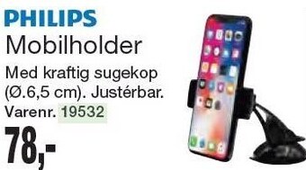 Harald Nyborg Philips mobilholder tilbud