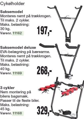 Harald Nyborg Cykelholder tilbud