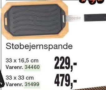 Støbejernspande