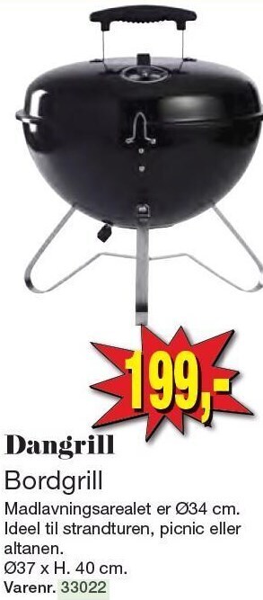 Harald Nyborg Bordgrill tilbud