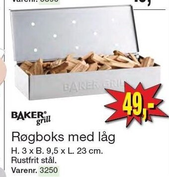 Harald Nyborg Røgboks med låg tilbud