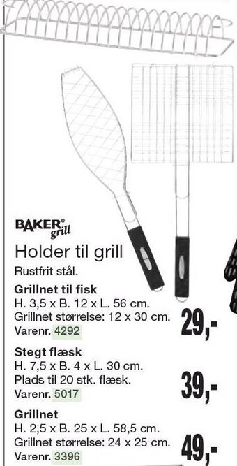 Harald Nyborg Holder til grill tilbud