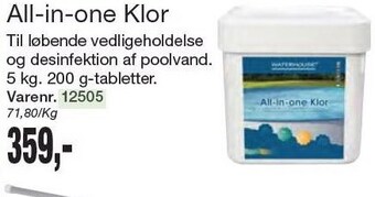 Harald Nyborg All-in-one klor tilbud