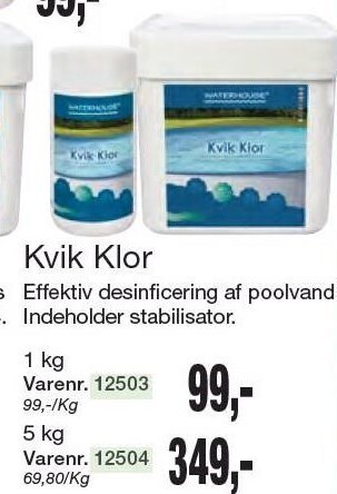 Harald Nyborg Kvik klor tilbud