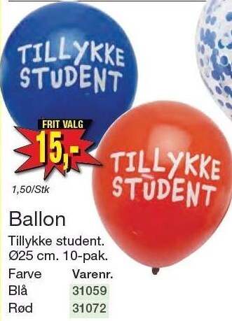Harald Nyborg Ballon tilbud