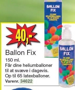Harald Nyborg Ballon fix tilbud